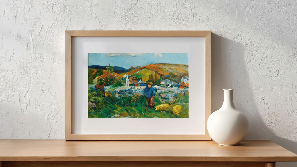 Paul Gauguin - The Swineherd