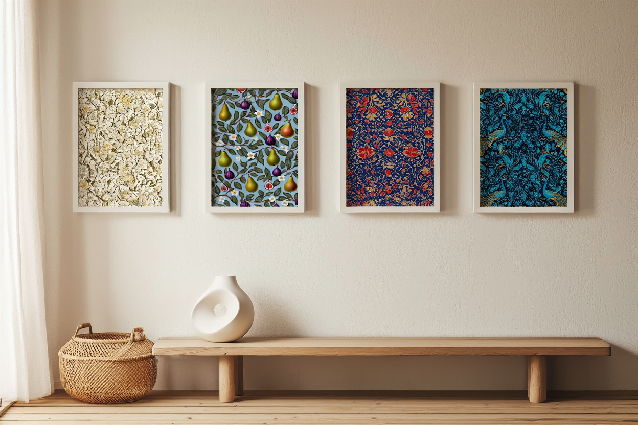 William Morris – Verdant Whimsy 4-Prints