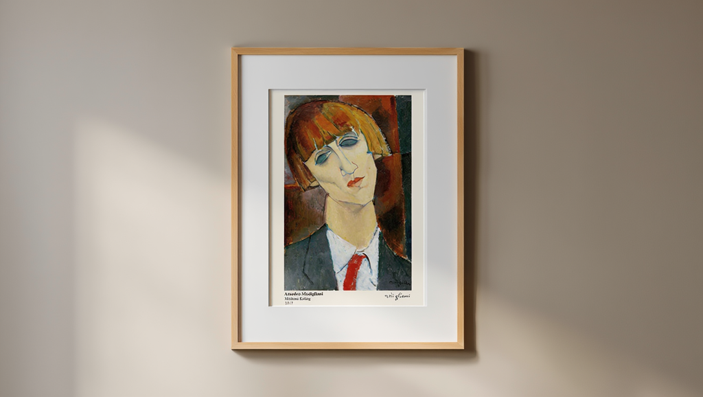 Amedeo Modigliani - Madame Kisling Poster