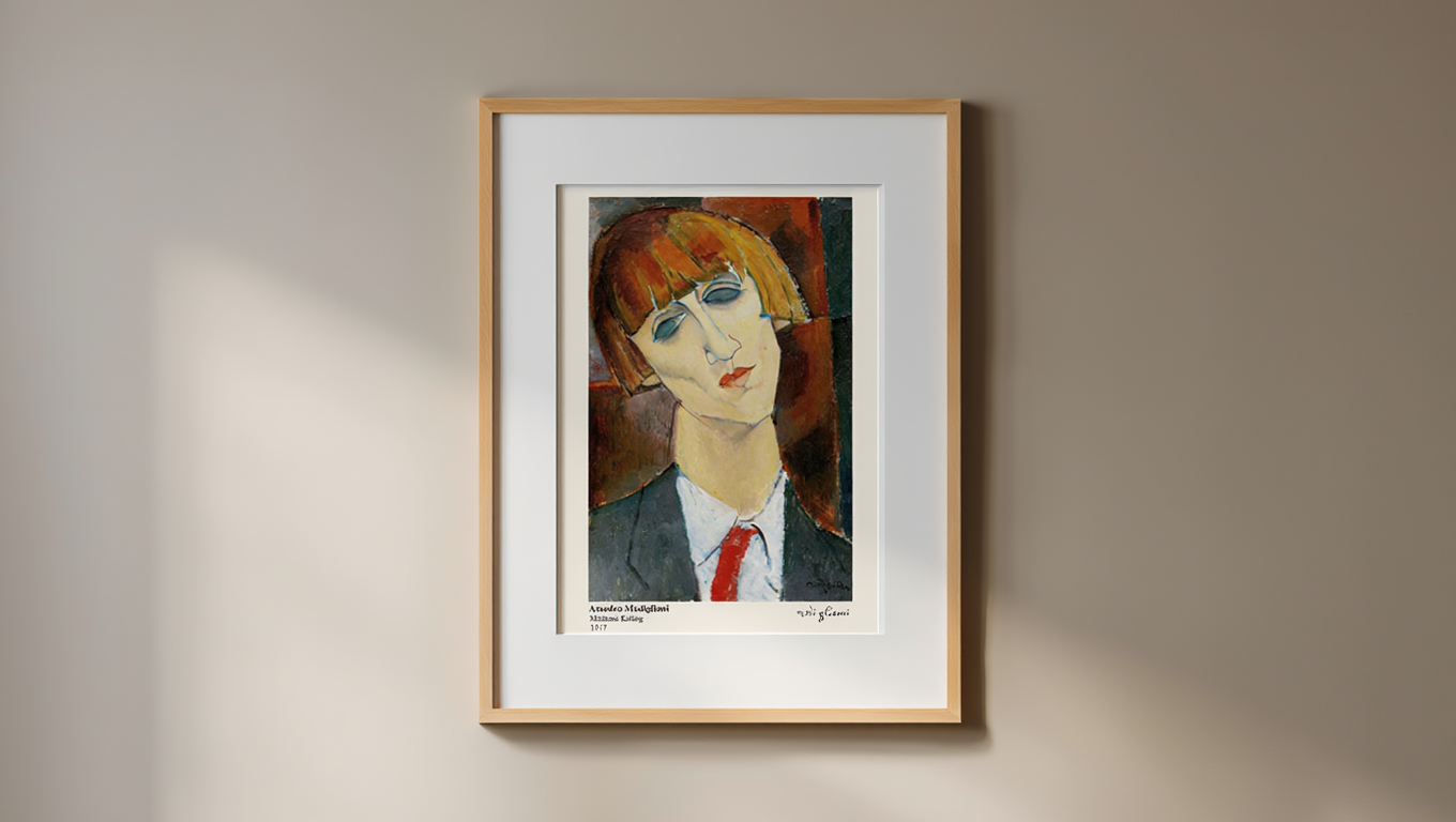 Amedeo Modigliani - Madame Kisling Poster