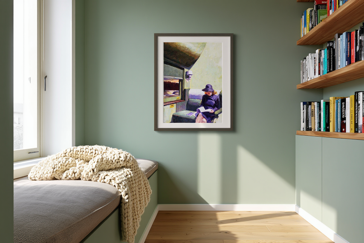 Edward Hopper – Compartment C Art Print