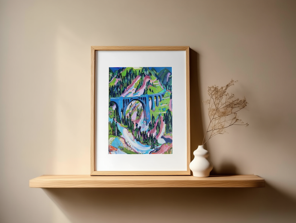 Ernst Ludwig Kirchner -  Brucker near Wiesen