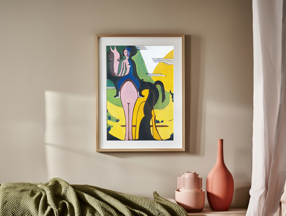 Ernst Ludwig Kirchner - Female Rider