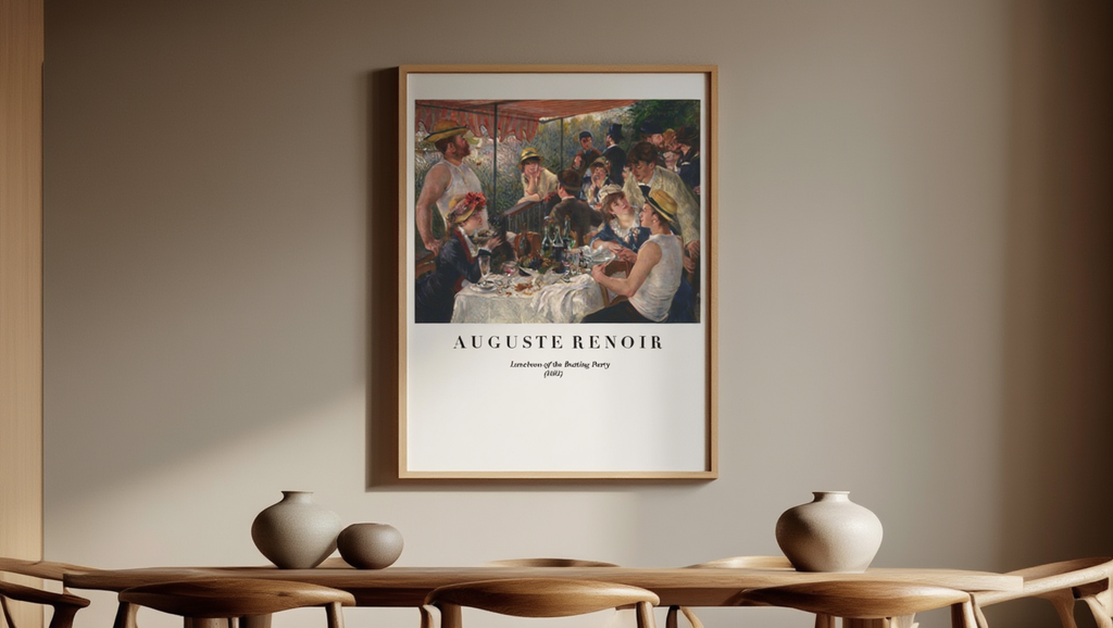 Auguste Renoir - Luncheon of the Boating Party Poster