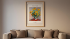 Bouquet of Sunflowers – Claude Monet Poster | Impressionist Nature Art Print - Hakyarts