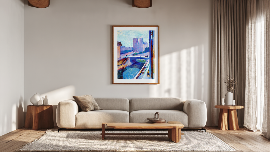 Henri Matisse - A Glimpse of Notre-Dame in the late Afternoon