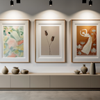 Brown & Earthy Florals – 6 Prints Mix & Match Collection - Hakyarts