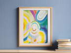 Disques Colorés – Robert Delaunay, 1913 – Vintage French Art Print