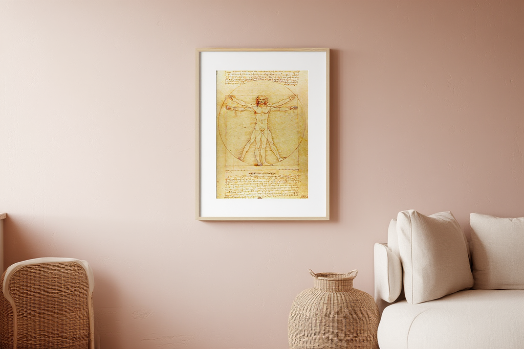 Leonardo da Vinci - Vitruvian Man Poster