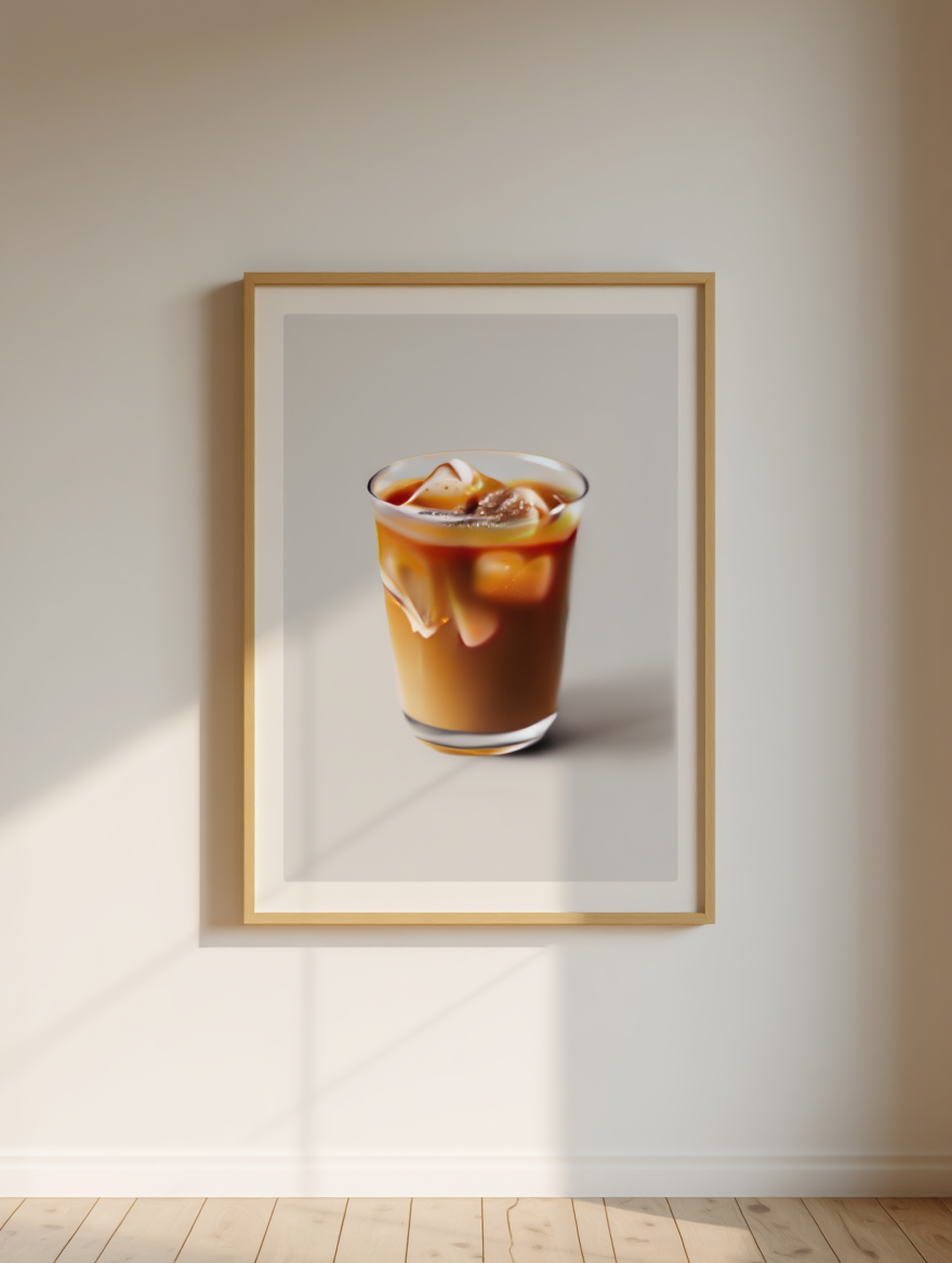 4 Coffee Posters – Minimalist Café Wall Art Prints