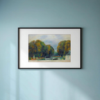 Versailles – Auguste Renoir Poster | Impressionist Landscape Art Print