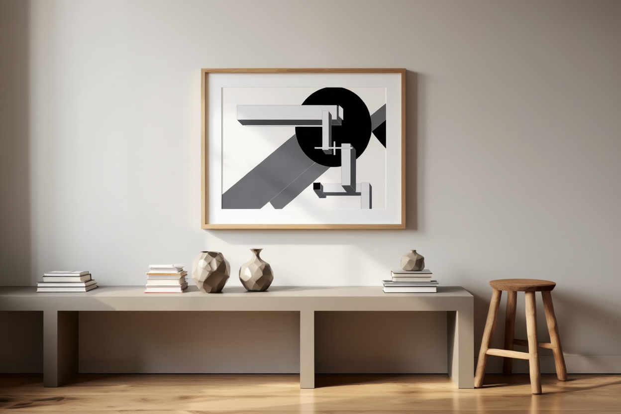 El Lissitzky – Proun 1D | Abstract Modern Art Print