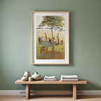 Apple Harvest by Camille Pissarro (1888) – Vintage Impressionist Landscape Art Print - Hakyarts