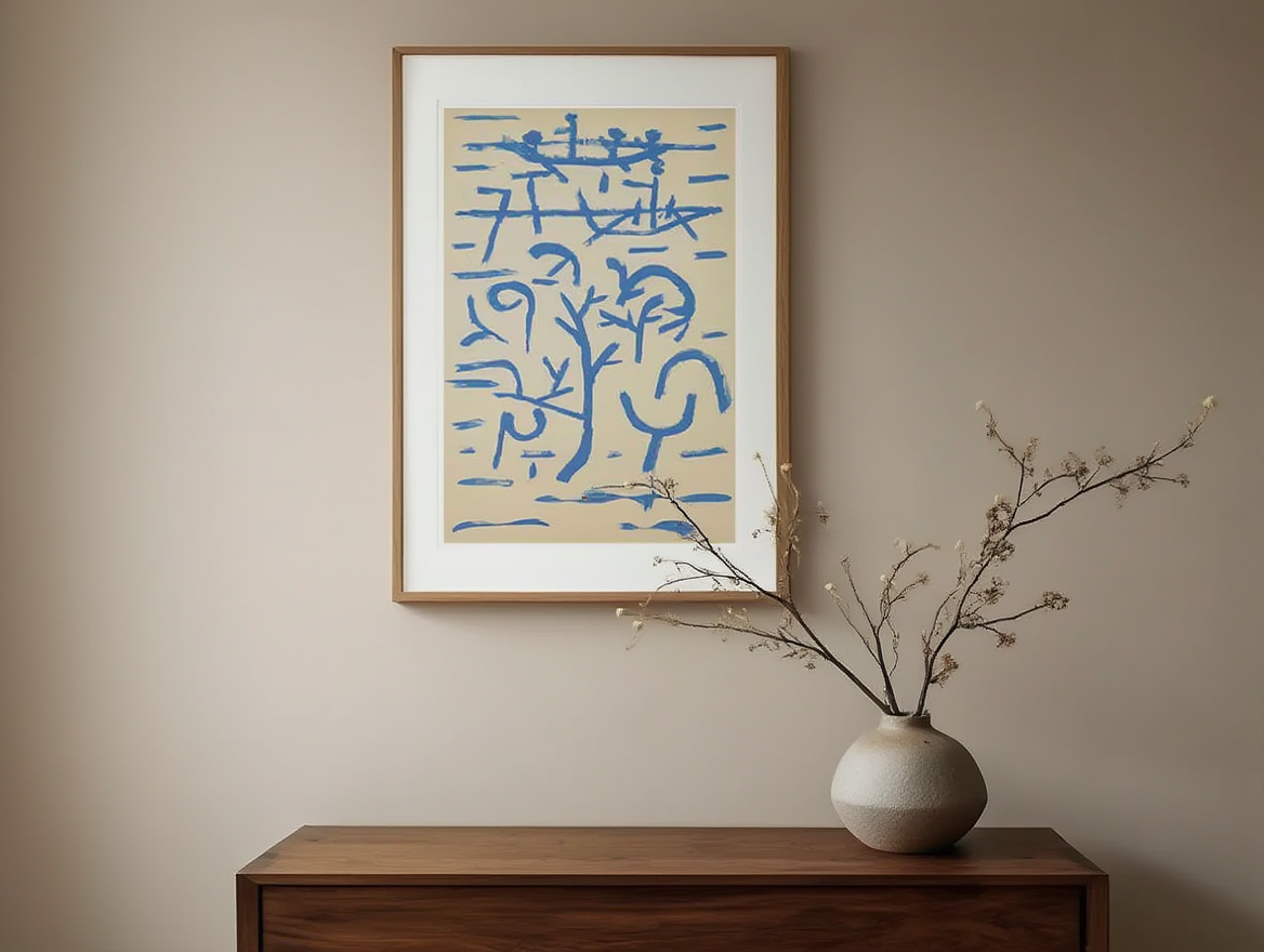 Paul Klee - Både i oversvømmelsen | HakyArts