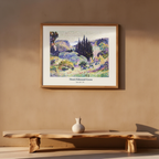 Henri-Edmond Cross - Cypress, April Poster