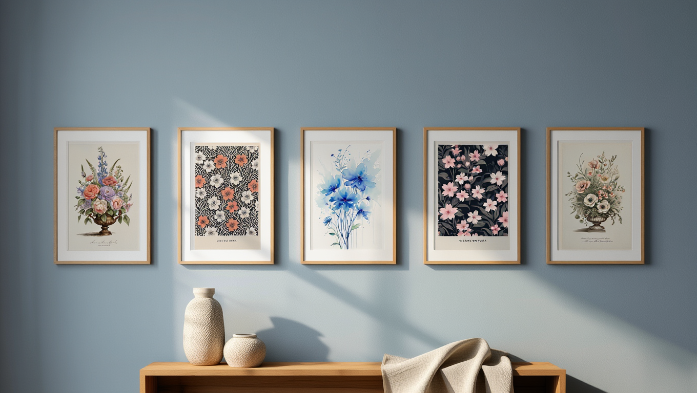 Floral Mix & Match – 5 Fine Art Prints