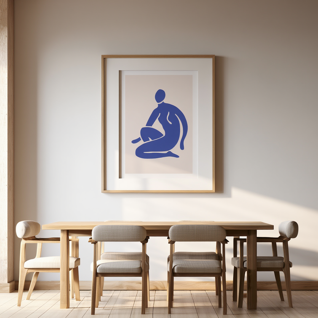 Matisse Inspired Contemporary Woman Figure No3 Poster