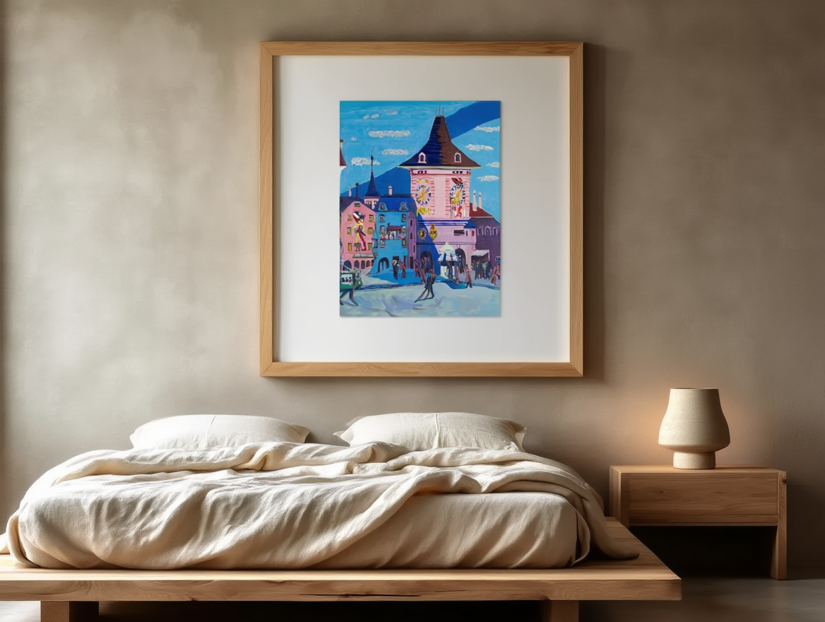 Ernst Ludwig Kirchner - Bern with Belltower