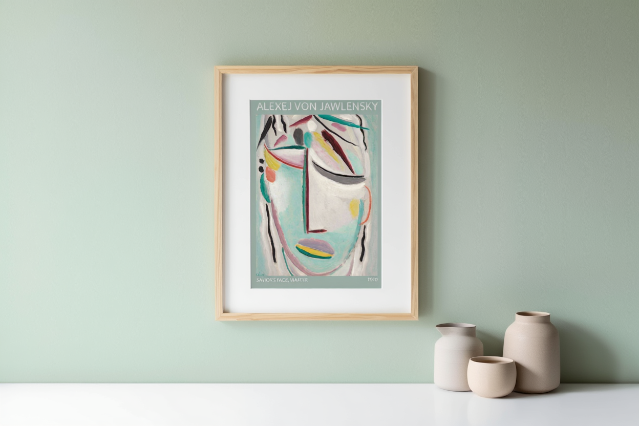 Alexej von Jawlensky - Saviour's face Martyr Poster