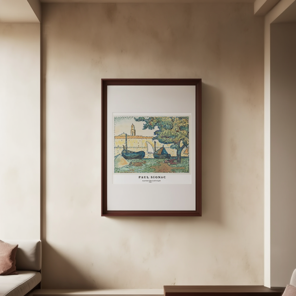 Paul Signac - Saint-Tropez 'The Port of St. Tropez' Poster