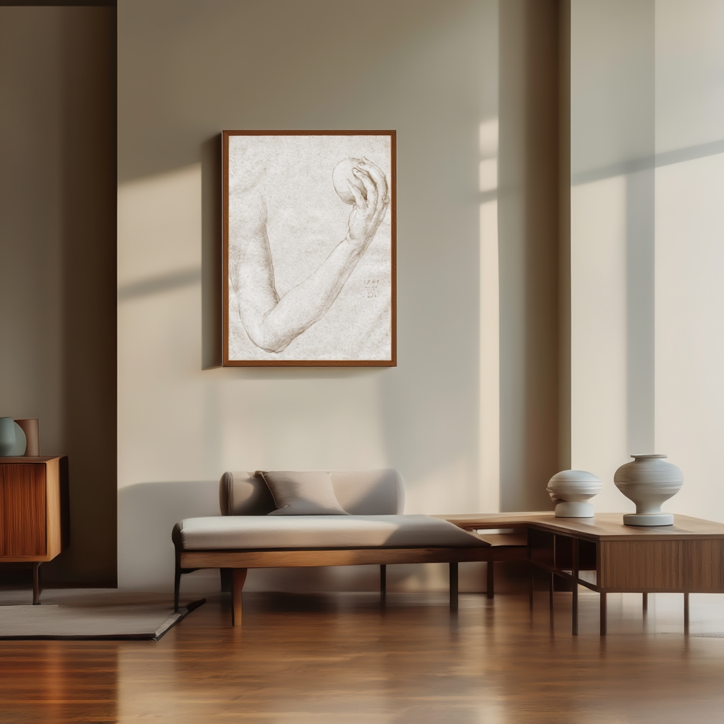 Arm of Eve by Albrecht Dürer – Renaissance Master Study Art Print