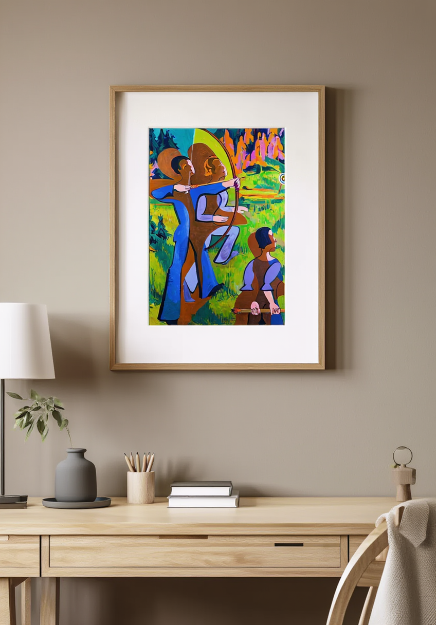 Ernst Ludwig Kirchner - Archers