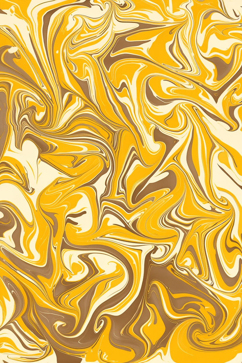 Gezogenes Marmorpapier (1890) by Anker Kyster – Vintage Decorative Paper Art Print