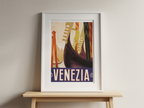 Venezia Travel Poster