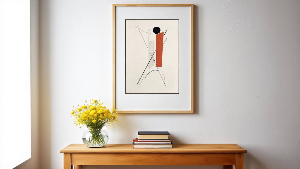 El Lissitzky – Proun 19D – Iconic Constructivist Art Print