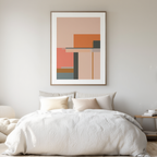 Geometric Color Play – Minimalist Abstract Wall Art for Home & Office