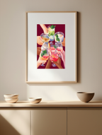 Cocktails with Friends – Modern Lifestyle Art Print