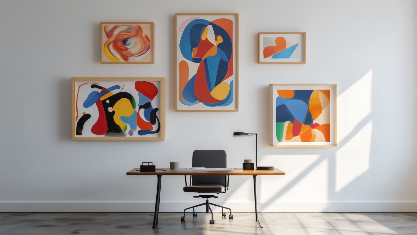 Mixed Picasso & Matisse Abstract Collection – Bedroom Set of 5