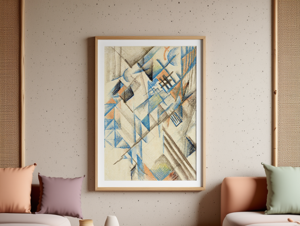 August Macke - Abstrakte Formen II