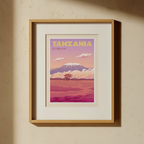 Tanzania rejseplakat