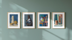 Lundstrøm Nordic Modernism – 4 Prints Mix & Match