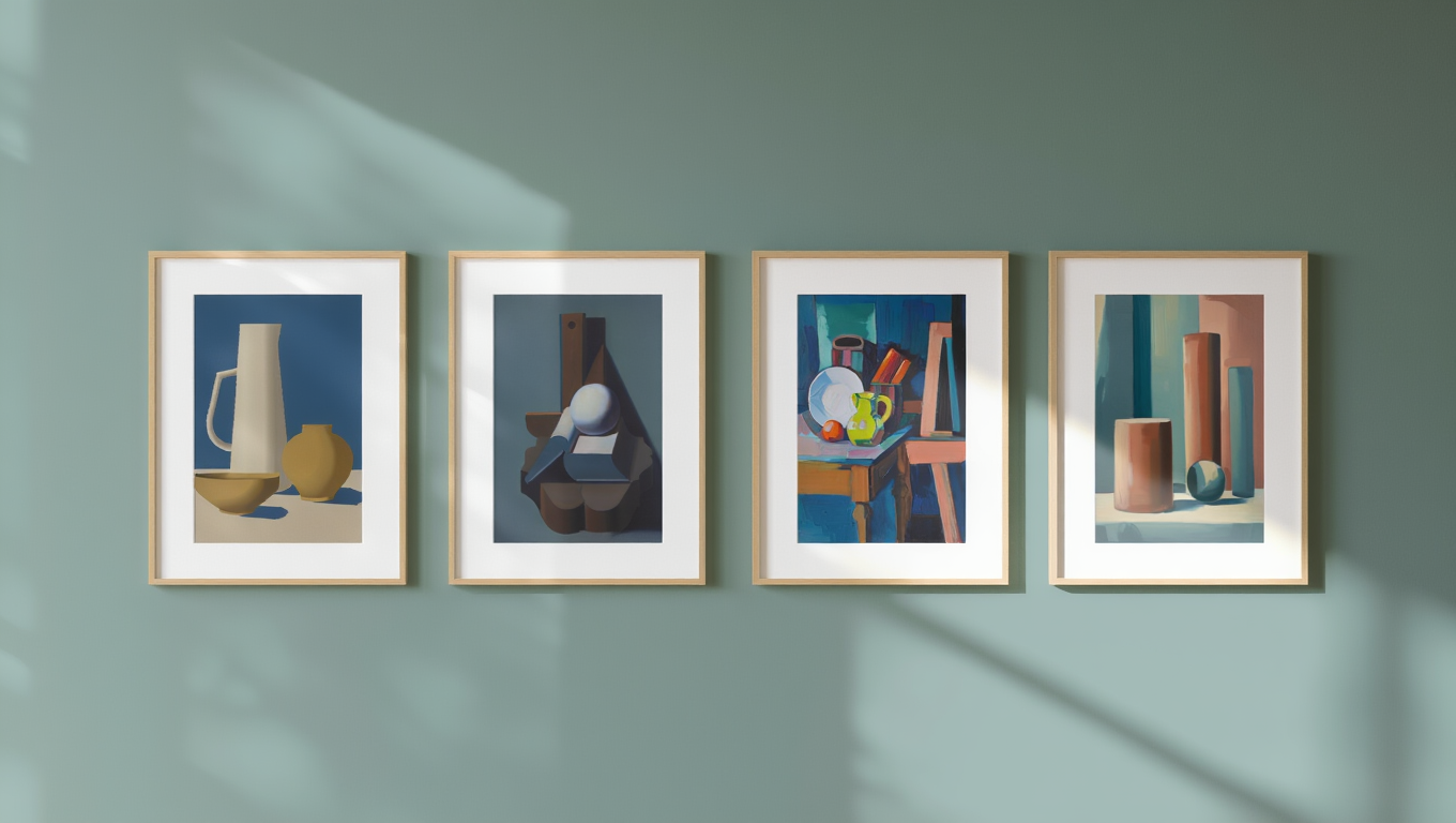 Lundstrøm Nordic Modernism – 4 Prints Mix & Match