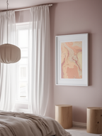 Muddy Pink Poster - Hakyarts