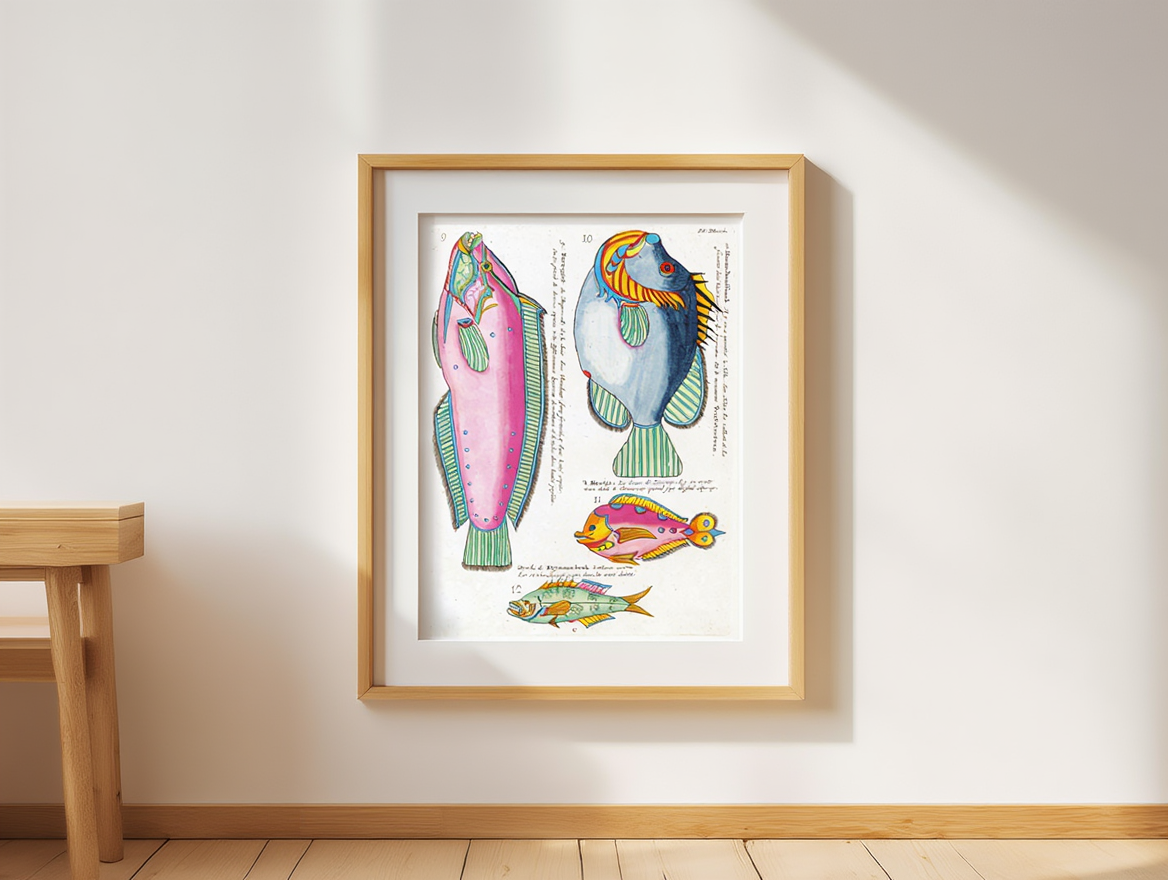 Louis Renard - Poissons Plate 46 Poster