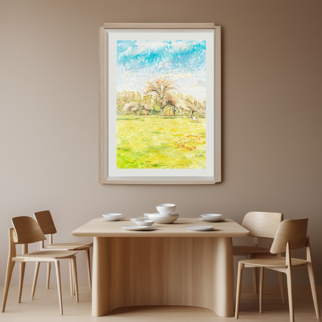 Spring by Otto Modersohn