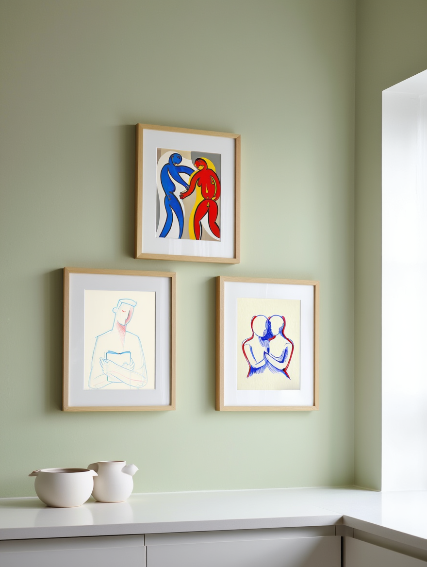Mikuláš Galanda – Modernist Trio of Fine Art Prints