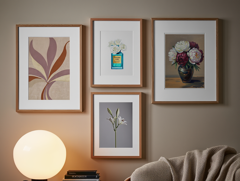 Studies in Bloom – 7 Floral Artworks Collection