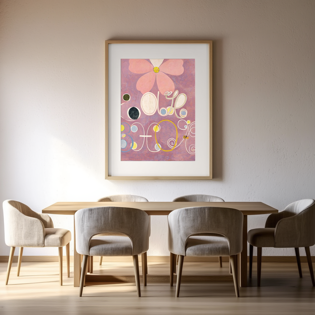 Hilma af Klint - The Ten Largest No. 5 Adulthood