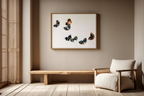 Japanese Woodblock Butterfly by Kamisaka Sekka – Japanese Nature & Insect Art Print - Hakyarts