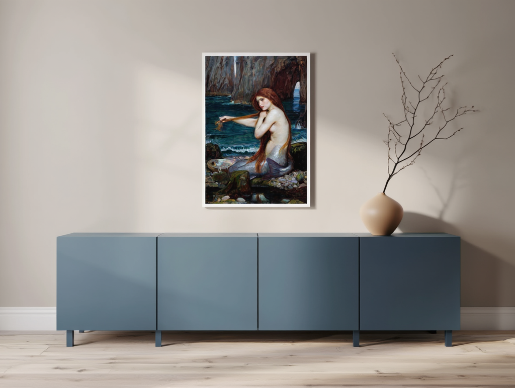 John William Waterhouse - A Mermaid