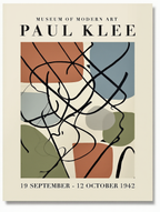 Paul Klee Modern Abstract Wall Art – Minimalist Colorful Canvas Prints, Mix & Match 9 Designs, Home & Bedroom Decor - Hakyarts