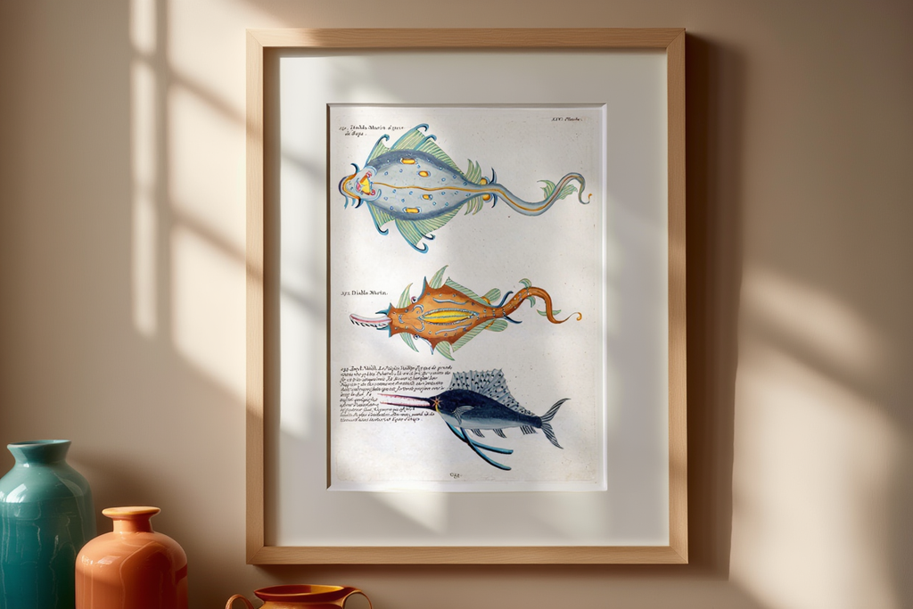 Louis Renard - Poissons Plate 97 Poster
