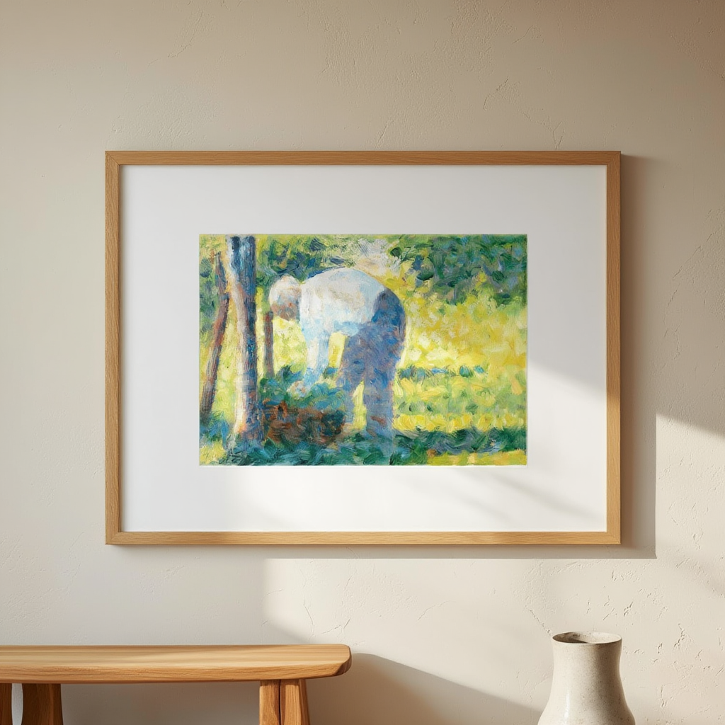 Georges Seurat – Study for A Sunday on La Grande Jatte (1884) – Pointillist French Art Print