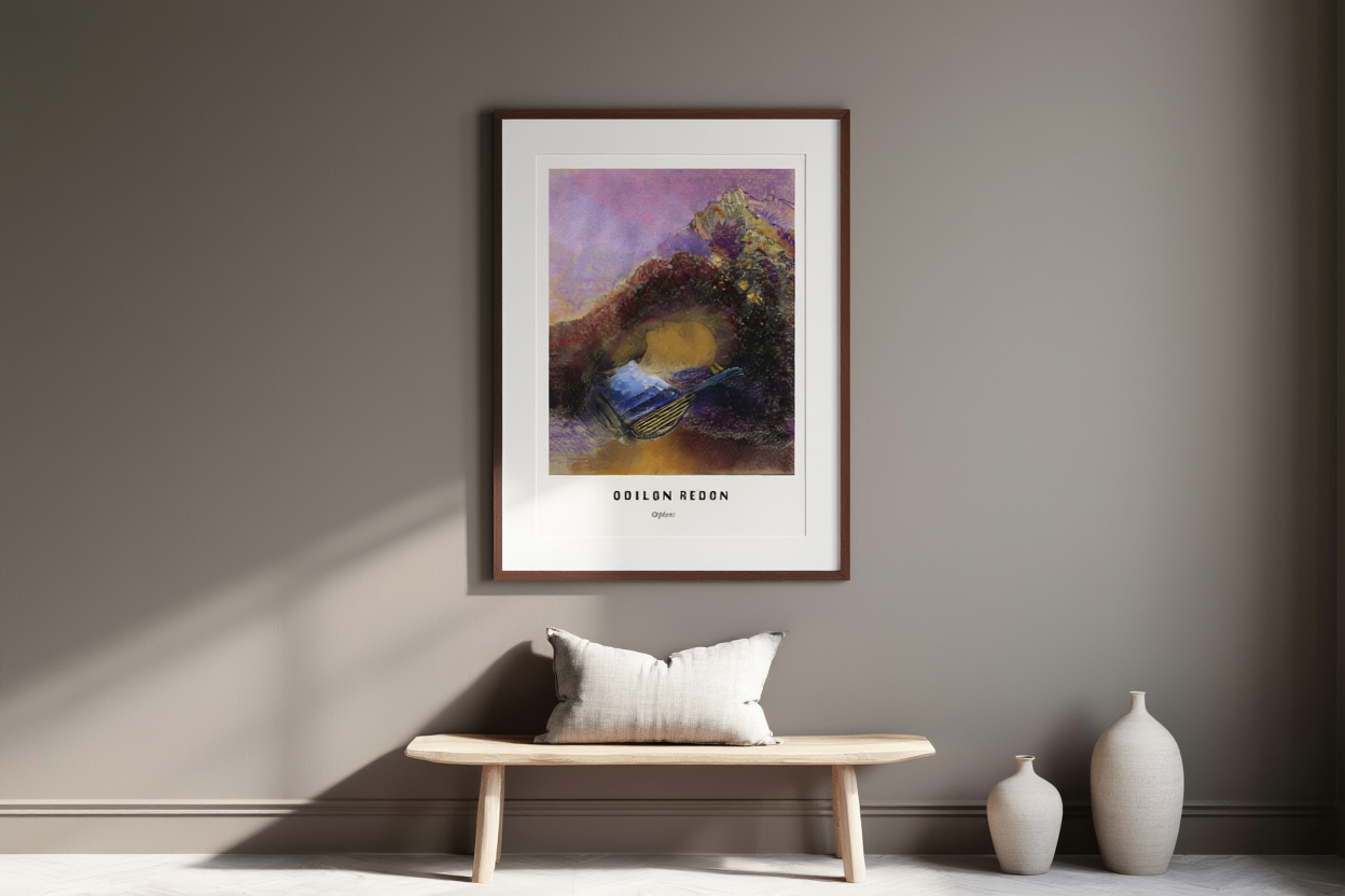 Odilon Redon - Orpheus Poster