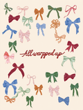 All Wrapped Up – Christmas Print - Hakyarts