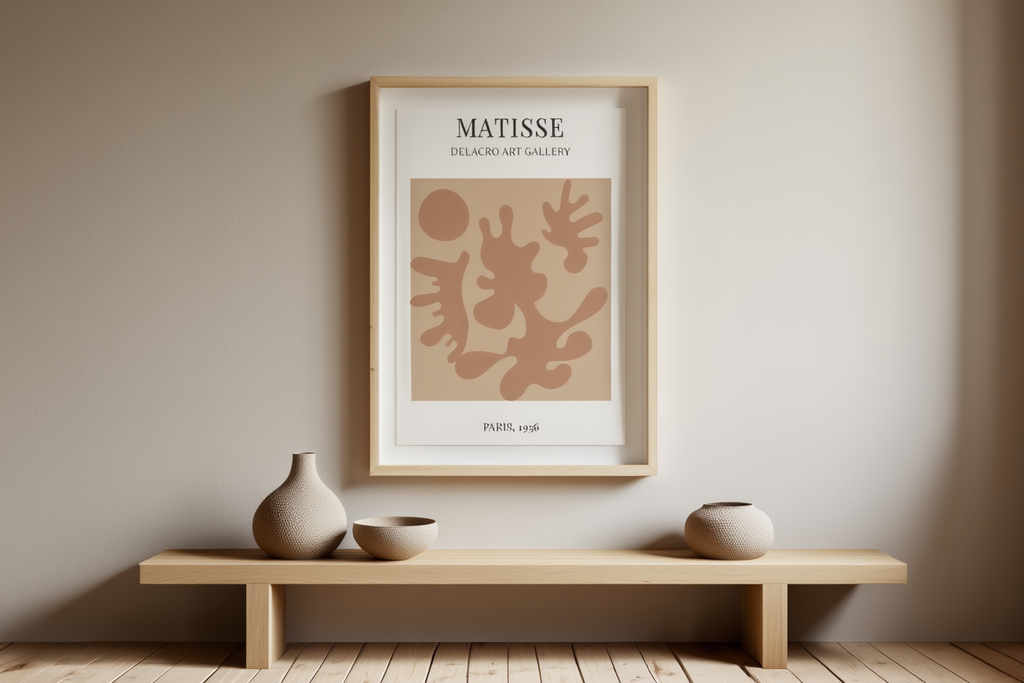 Matisse Delacro Art Gallery Exhibition No2 Poster
